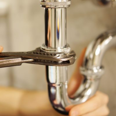 Plumbing repair service.